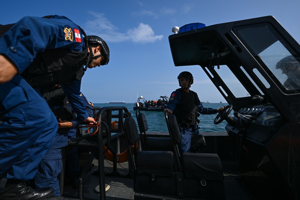 Coast Guard Members Conduct Training During Resolute Sentinel 23