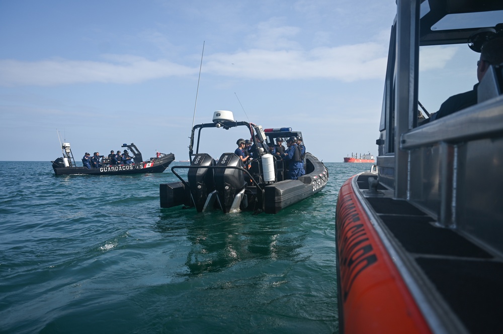 Coast Guard Members Conduct Training During Resolute Sentinel 23