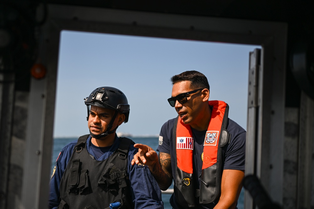 Coast Guard Members Conduct Training During Resolute Sentinel 23