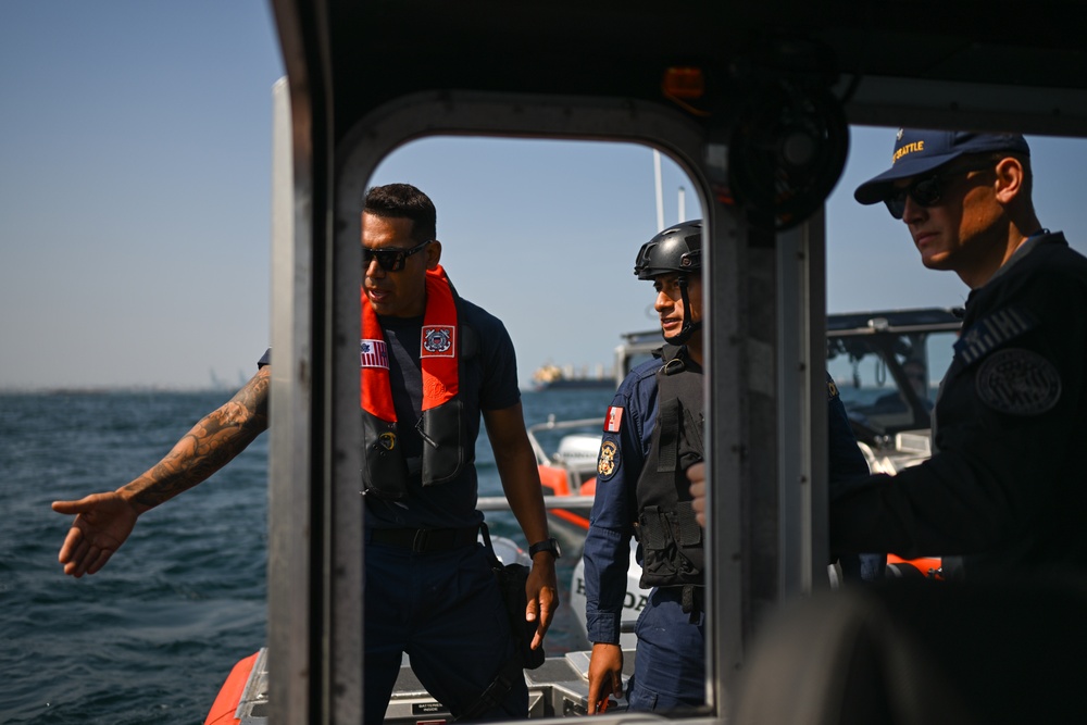 Coast Guard Members Conduct Training During Resolute Sentinel 23