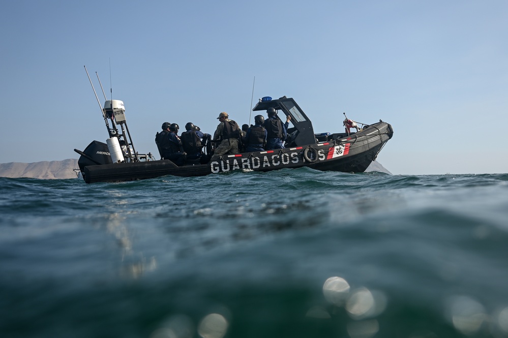 Coast Guard Members Conduct Training During Resolute Sentinel 23