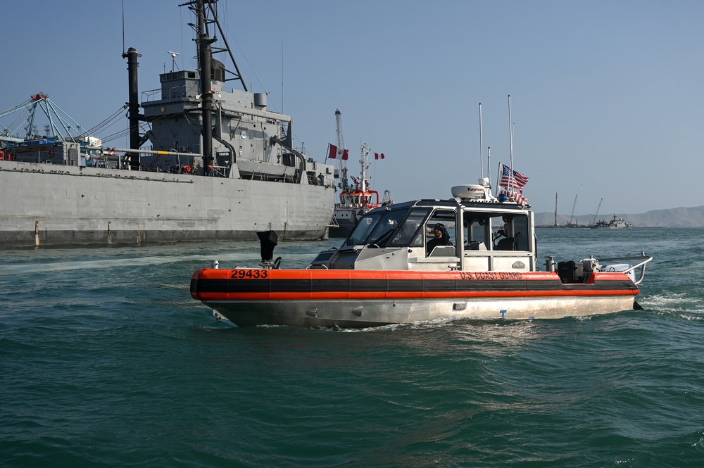 Coast Guard Members Conduct Training During Resolute Sentinel 23