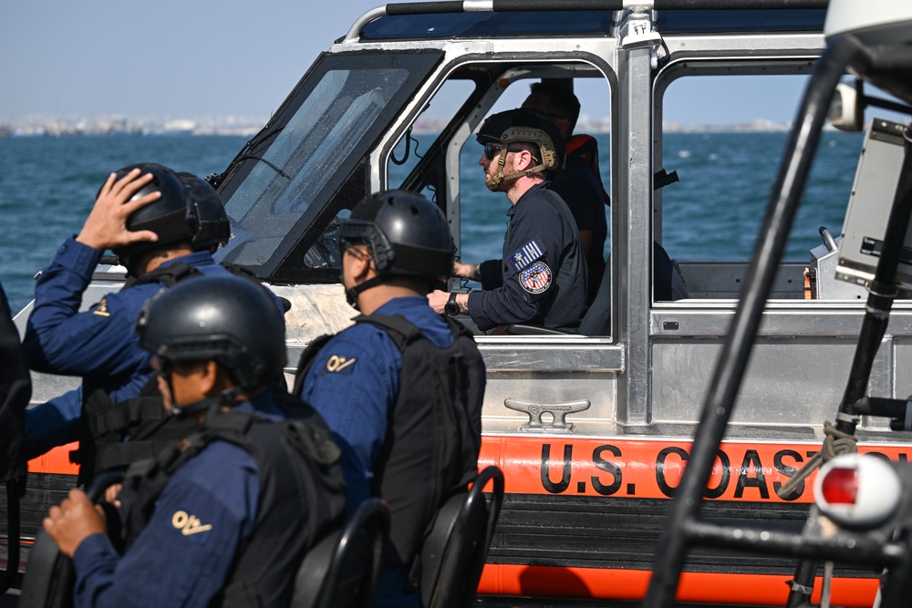 Coast Guard Members Conduct Training During Resolute Sentinel 23