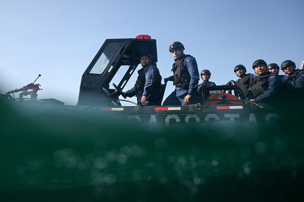 Coast Guard Members Conduct Training During Resolute Sentinel 23