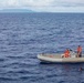USS Ralph Johnson (DDG 114) Sailors enjoy swim call in the Philippine Sea, July 4