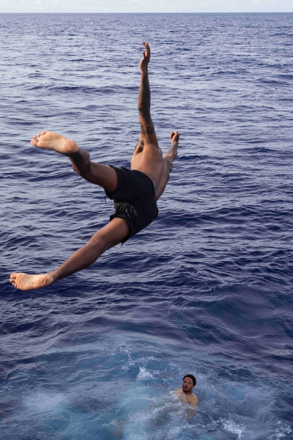 DVIDS - Images - USS Ralph Johnson (DDG 114) Sailors enjoy swim call in ...