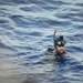 USS Ralph Johnson (DDG 114) Sailors enjoy swim call in the Philippine Sea, July 4