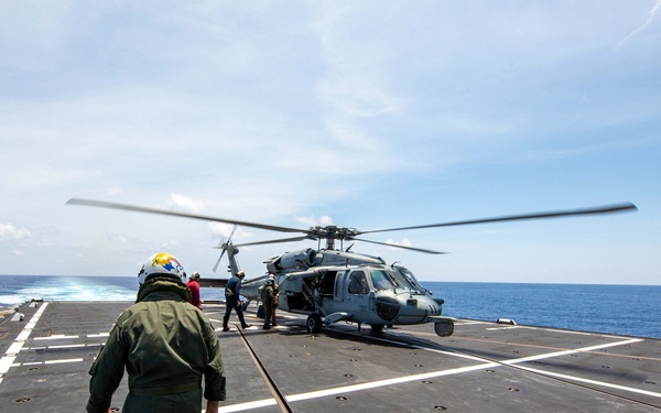Carrier Strike Group TWO CO Visits ITS Fasan