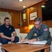 Carrier Strike Group TWO CO Visits ITS Fasan