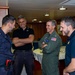 Carrier Strike Group TWO CO Visits ITS Fasan