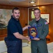 Carrier Strike Group TWO CO Visits ITS Fasan