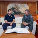 Carrier Strike Group TWO CO Visits ITS Fasan