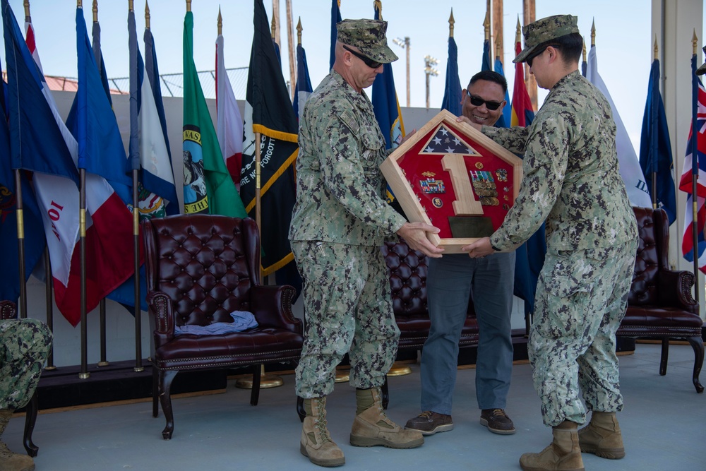 Cmdr. Eric Hass Retirement Ceremony