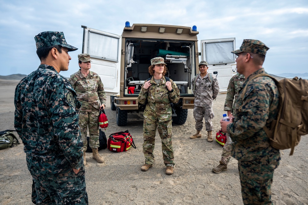 U.S. Marines Train with Peruvian Marines During Resolute Sentinel 23