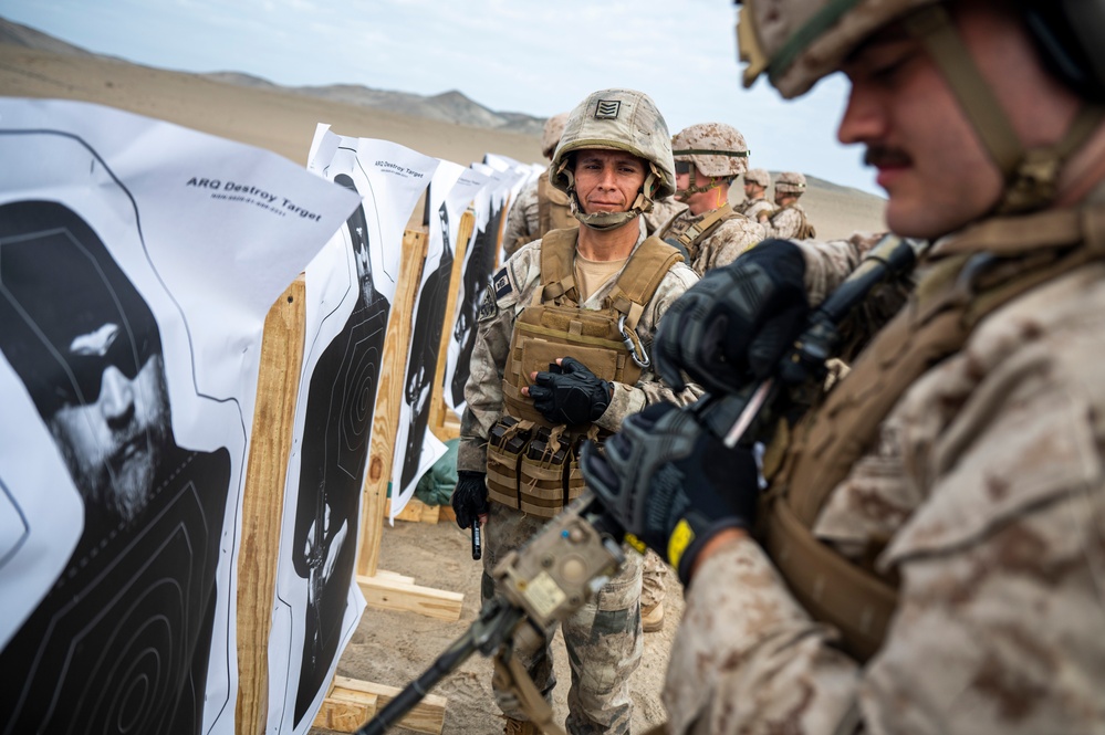 U.S. Marines Train with Peruvian Marines During Resolute Sentinel 23