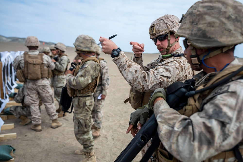 U.S. Marines Train with Peruvian Marines During Resolute Sentinel 23