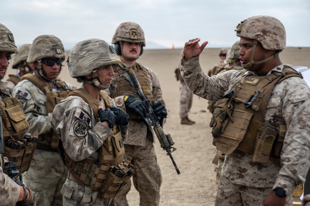 U.S. Marines Train with Peruvian Marines During Resolute Sentinel 23