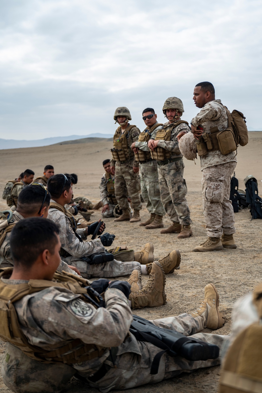 U.S. Marines Train with Peruvian Marines During Resolute Sentinel 23