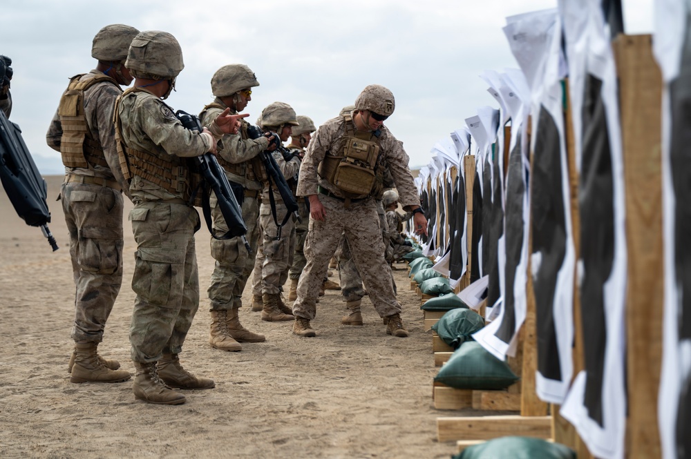 U.S. Marines Train with Peruvian Marines During Resolute Sentinel 23