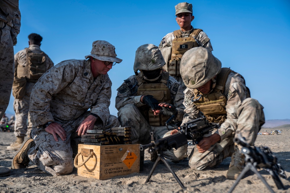 U.S. Marines Train with Peruvian Marines During Resolute Sentinel 23