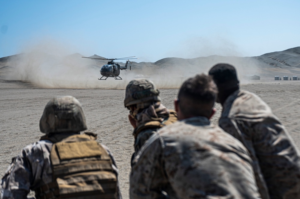 U.S. and Peruvian Marines Conduct Breaching, CASEVAC and C4 Training Resolute Sentinel 23