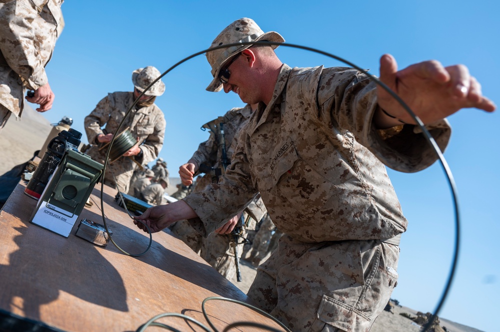 U.S. and Peruvian Marines Conduct Breaching, CASEVAC and C4 Training Resolute Sentinel 23