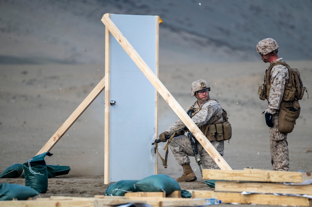 U.S. and Peruvian Marines Conduct Breaching, CASEVAC and C4 Training Resolute Sentinel 23