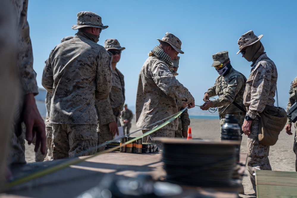 U.S. and Peruvian Marines Conduct Breaching, CASEVAC and C4 Training Resolute Sentinel 23