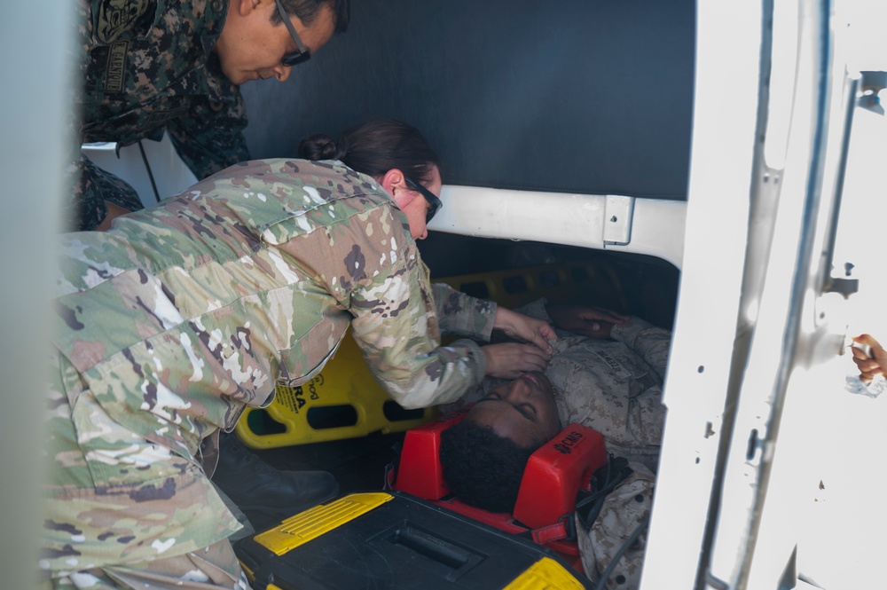 U.S. and Peruvian Marines Conduct Breaching, CASEVAC and C4 Training Resolute Sentinel 23