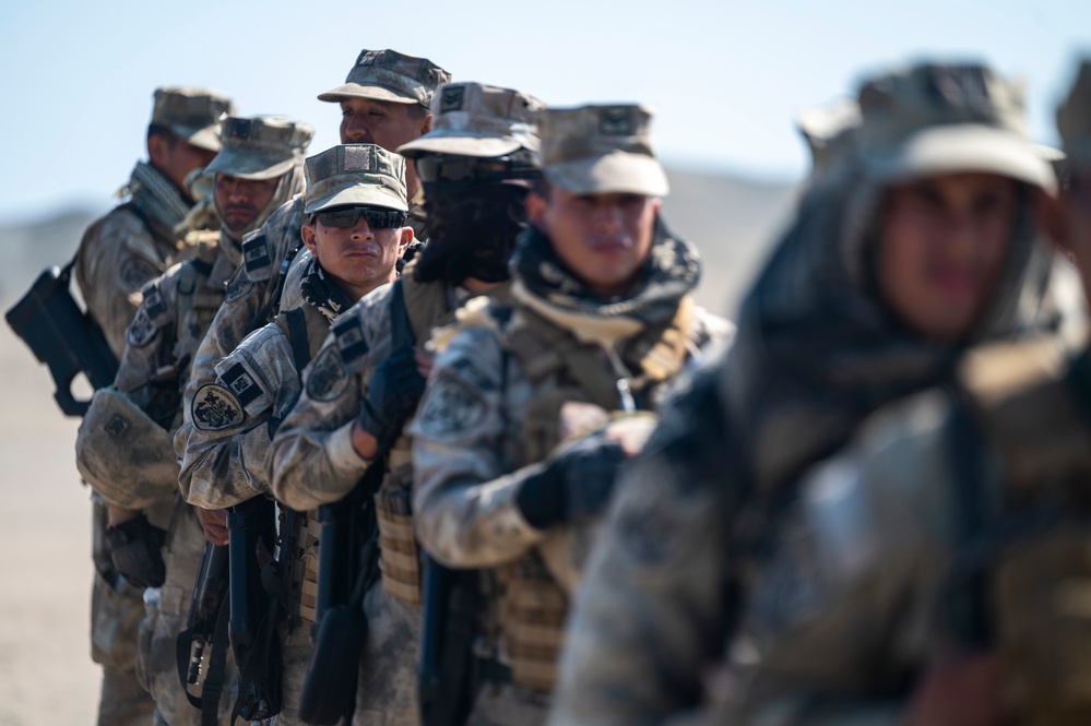 U.S. and Peruvian Marines Conduct Breaching, CASEVAC and C4 Training Resolute Sentinel 23