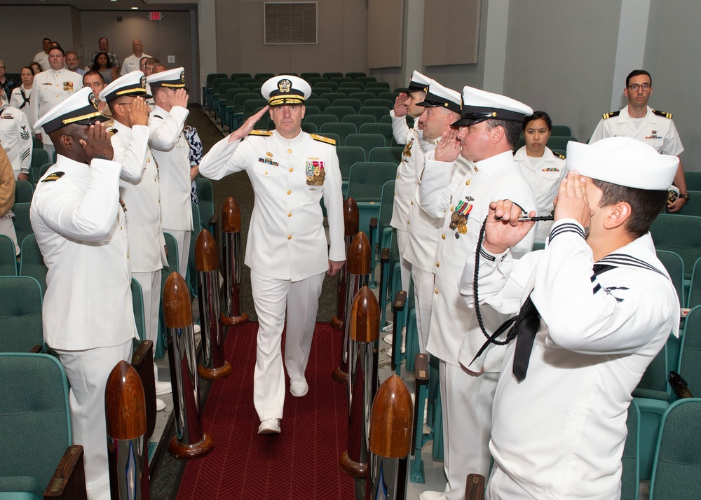 Submarine Readiness Squadron 31 Holds Change of Command Ceremony