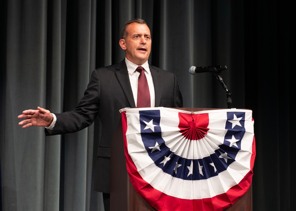 Submarine Readiness Squadron 31 Holds Change of Command Ceremony