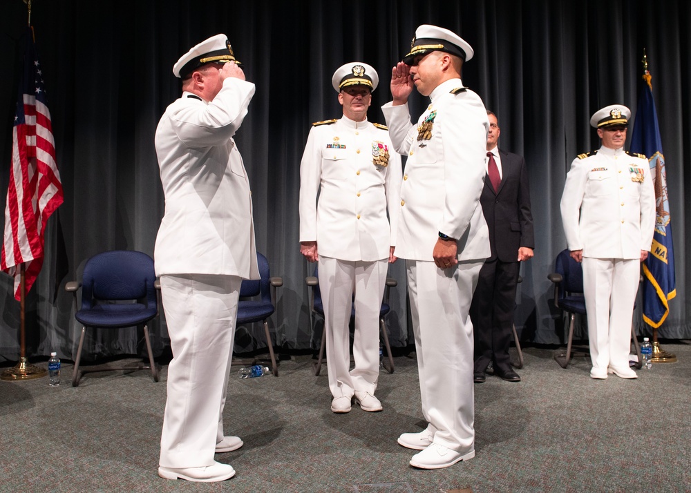 Submarine Readiness Squadron 31 Holds Change of Command Ceremony