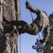 U.S. Marines with 4th Marine Division conduct rappelling training during Mountain Exercise 4-23