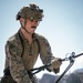 U.S. Marines with 4th Marine Division conduct ropes and rappelling training during Mountain Warfare Training Exercise 4-23