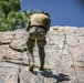 U.S. Marines with 4th Marine Division conduct ropes and rappelling training during Mountain Warfare Training Exercise 4-23