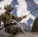 U.S. Marines with 4th Marine Division conduct ropes and rappelling training during Mountain Warfare Training Exercise 4-23