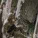 U.S. Marines with 4th Marine Division conduct ropes and rappelling training during Mountain Warfare Training Exercise 4-23