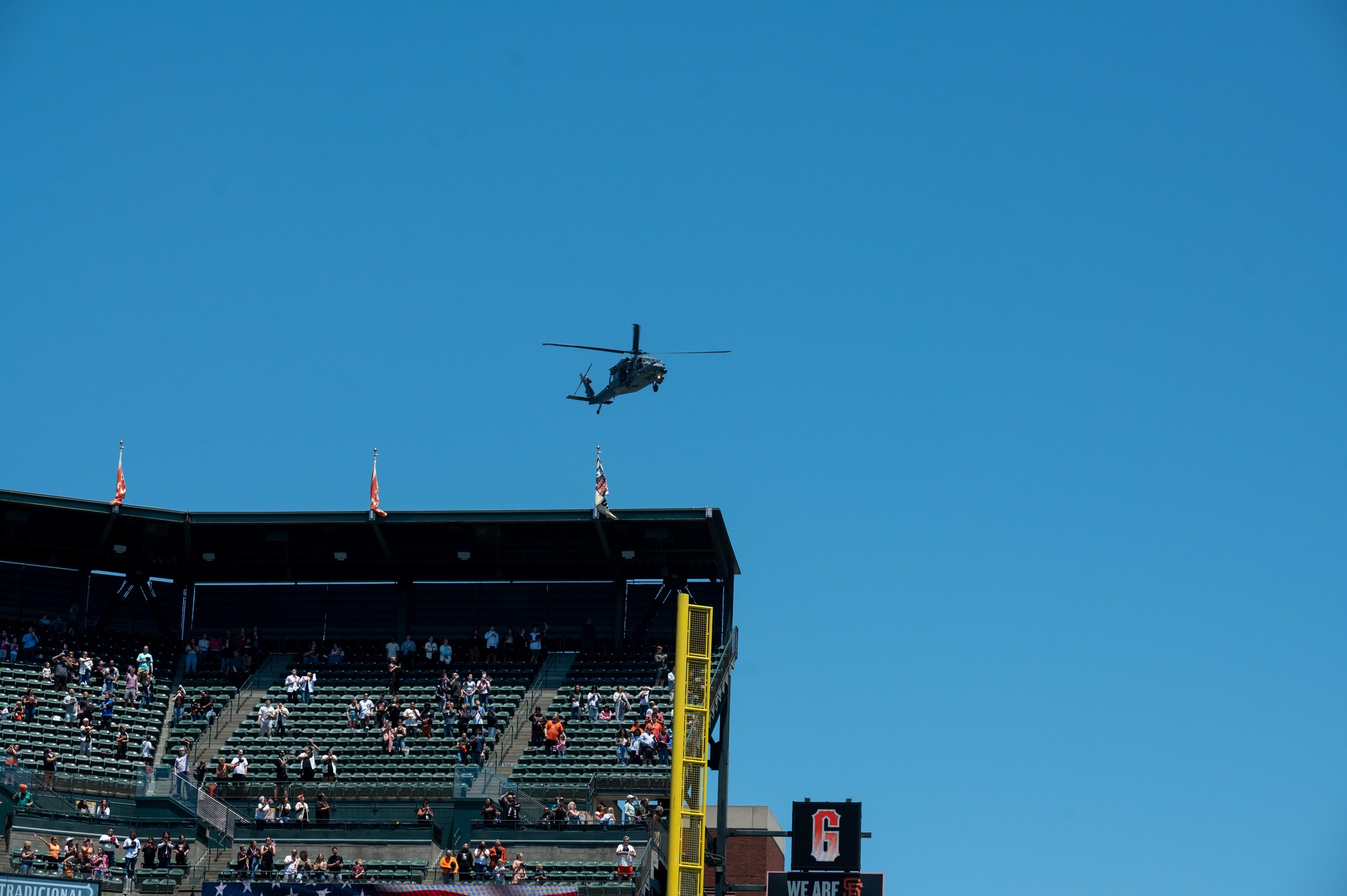 DVIDS - Images - Independence Day 2023 flyover at the San Francisco Giants  Game [Image 3 of 13]