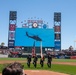 Independence Day 2023 flyover at the San Francisco Giants Game