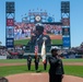 Independence Day 2023 flyover at the San Francisco Giants Game