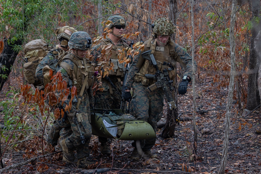 It’s a TRAP: BLT 2/1 conducts Trap exercise in Australia