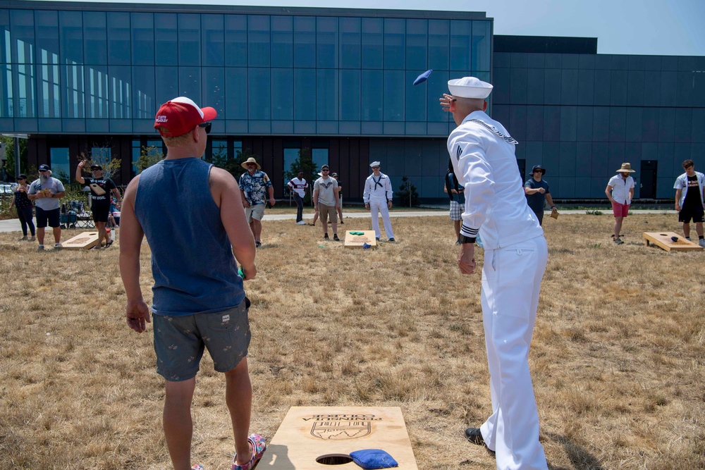 Sailors Celebrate Fourth of July in Port Angeles