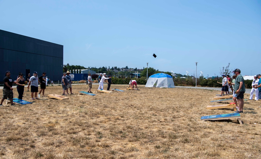 Sailors Celebrate Fourth of July in Port Angeles