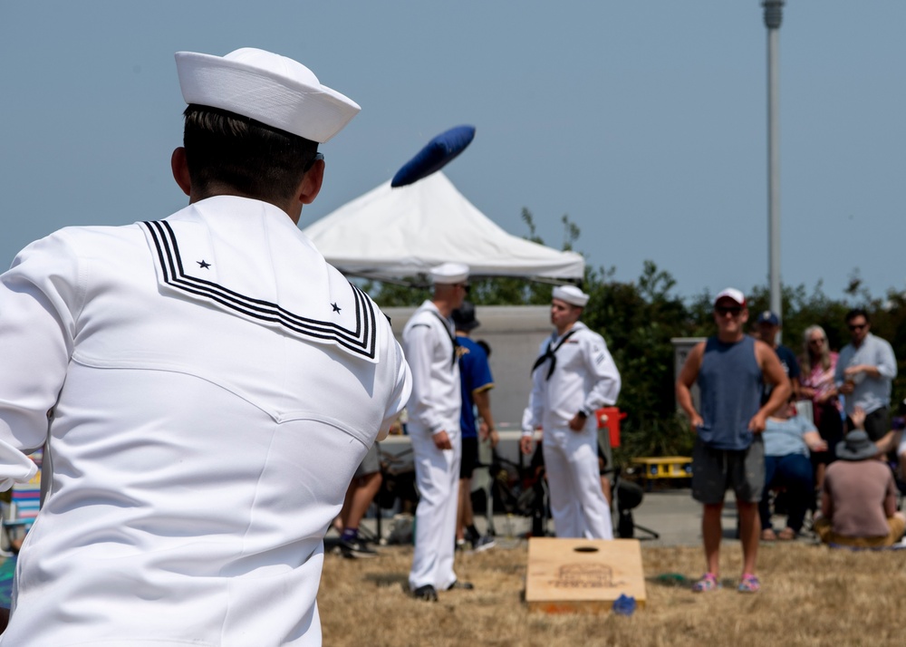 Sailors Celebrate Fourth of July in Port Angeles