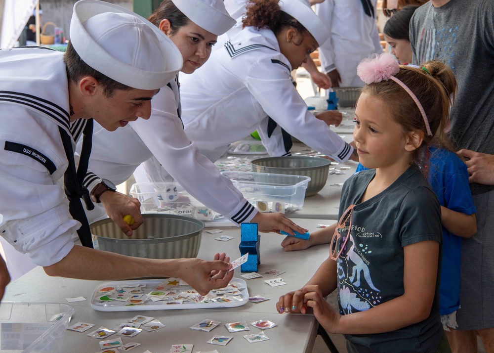 Sailors Celebrate Fourth of July in Port Angeles