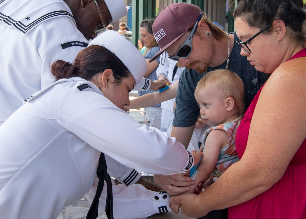 Sailors Celebrate Fourth of July in Port Angeles