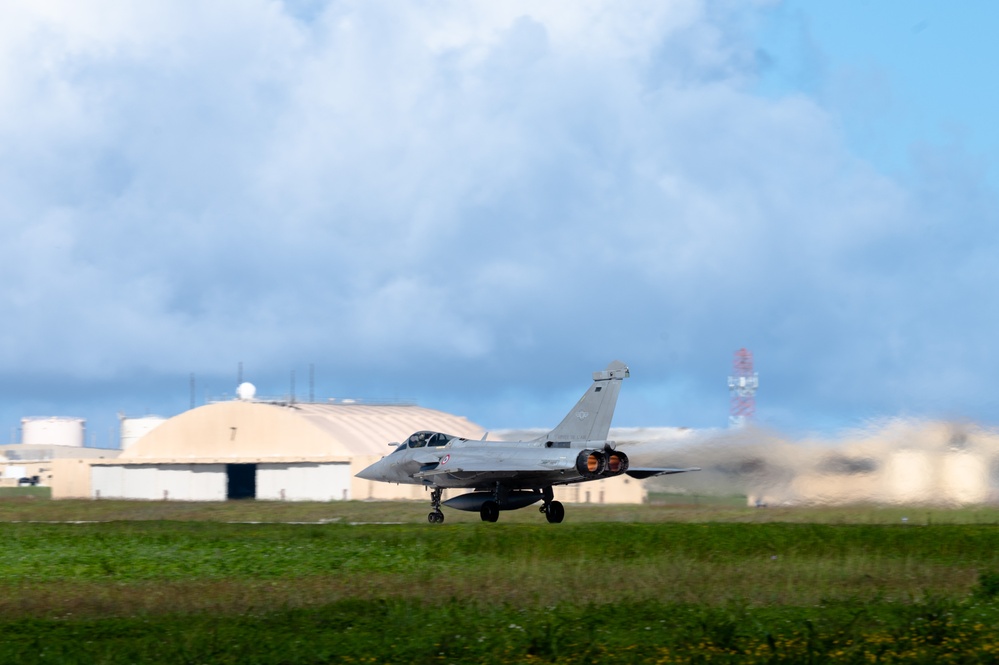 Northern Edge 23-2:  French Dassault Rafale Begins Takeoff