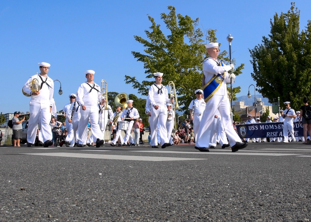 Sailors Celebrate Fourth of July in Port Angeles