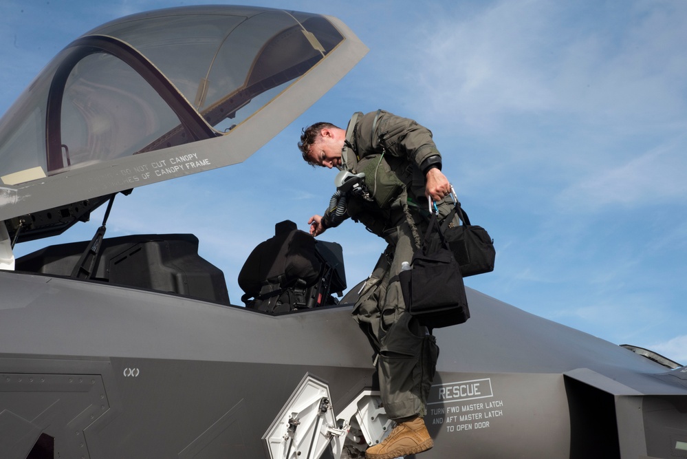 F-35A’s land in Guam for Northern Edge 23-2